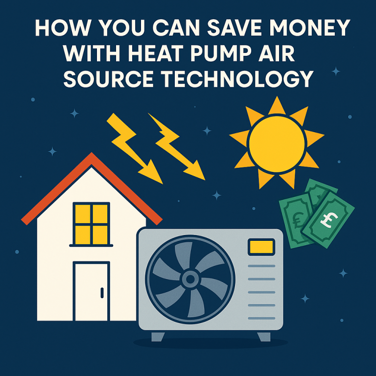 Save money with heat pump air source technology
