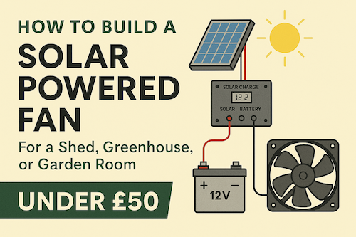 Build a solar powered fan